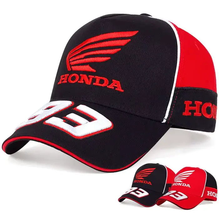 Casquette de baseball brodée pour homme Honda