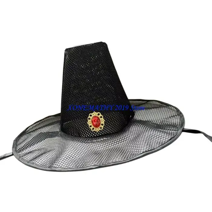 Chapeau traditionnel coréen en maille F42F, élégant, léger respirant pour les activités culturelles