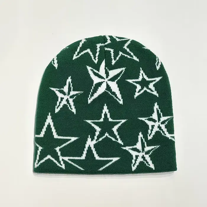 Chapeau étoile à cinq branches en laine, tout assressenti, chaud, mode automne et hiver, nouveau, 10