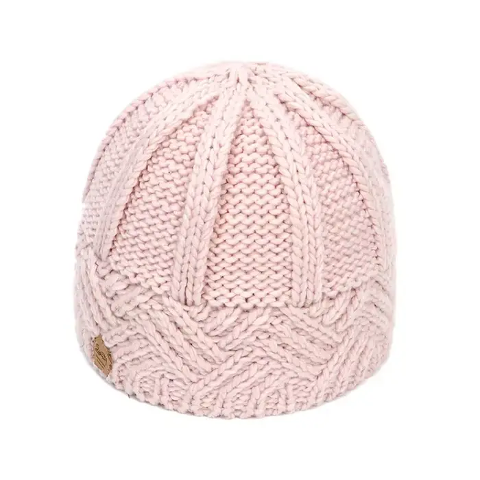 Nouveau chapeau d'hiver pour femmes bonnet tricoté épais Skullies chapeau automne extérieur chaud St