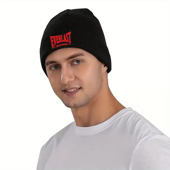 Everlasts Boxing Bonnet Hats Logo Bonnet tricoté pour hommes et femmes