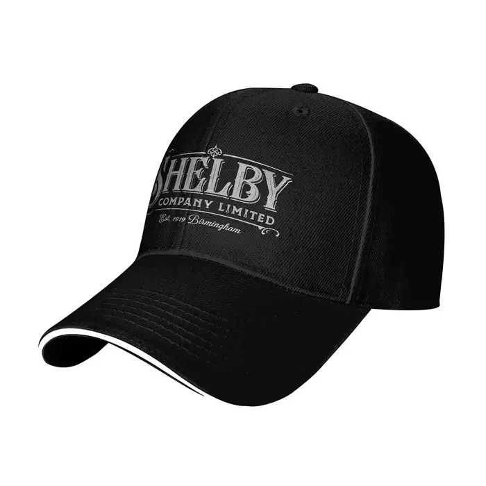 Casquette de baseball Tommy Shelby Peakys Blinders unisexe sport polyester imprimé protection solaire réglable pour quatre saisons décontracté occasions spéciales