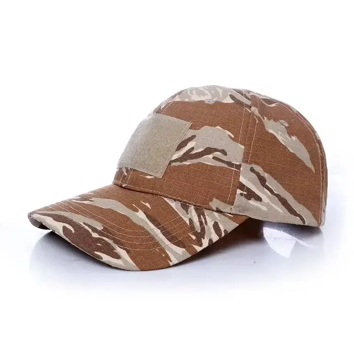 Casquette de baseball camouflage à rayures de tigre du désert pour hommes