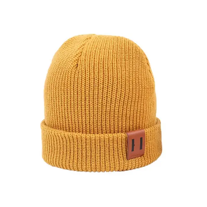 Bonnets Hip-Hop pour hommes et femmes, bonnets Skullcap, bonnet Melon Baggy, bonnet en tricot pour e