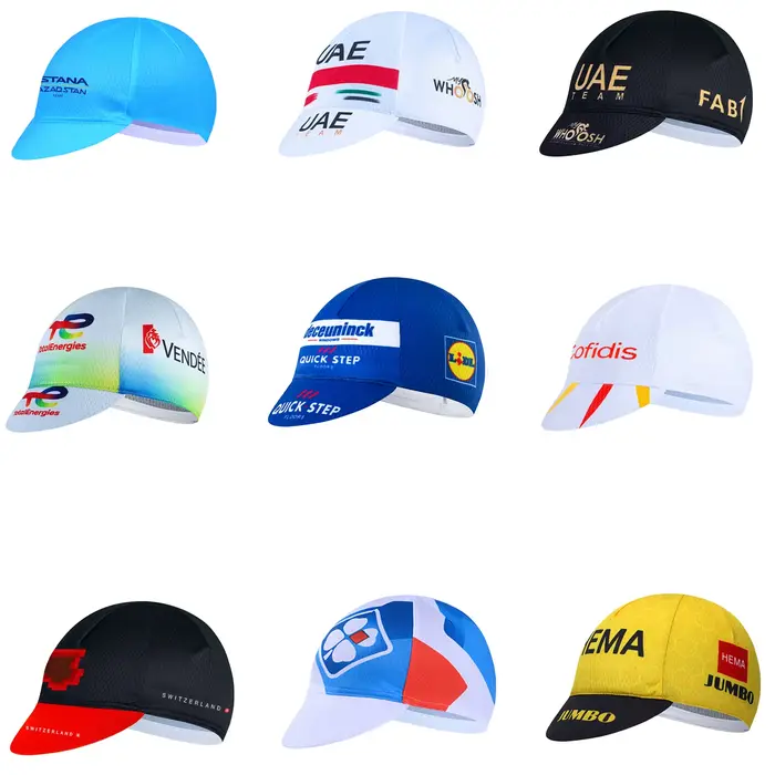 Casquette de Cyclisme Polyestère Séchage Rapide Protégeant la Tête et le Casque Occasions de Vélo de Montagne et Course