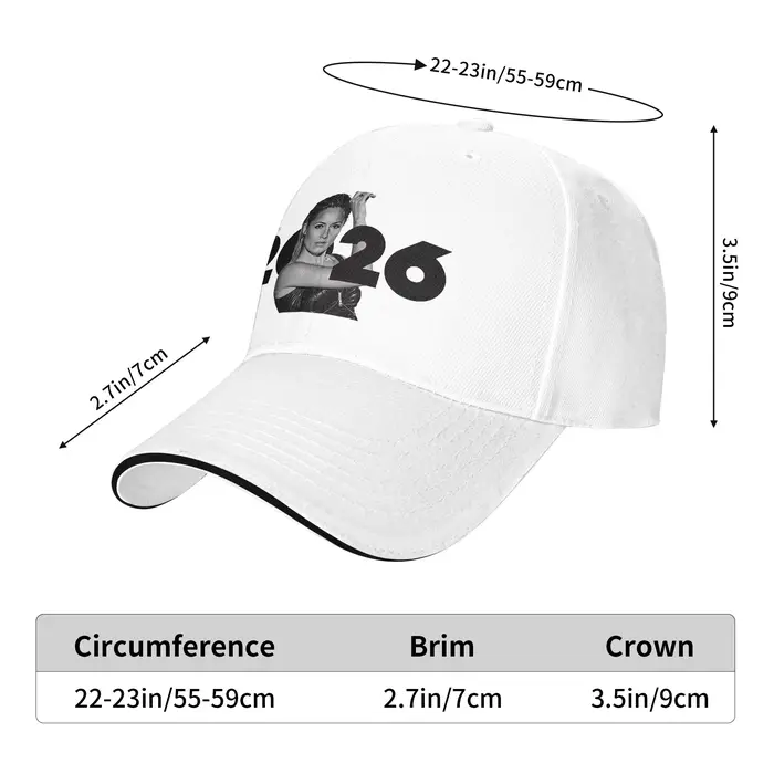 H-Helene Fischer 360 ° Casquette de baseball décontractée Stadium Tour