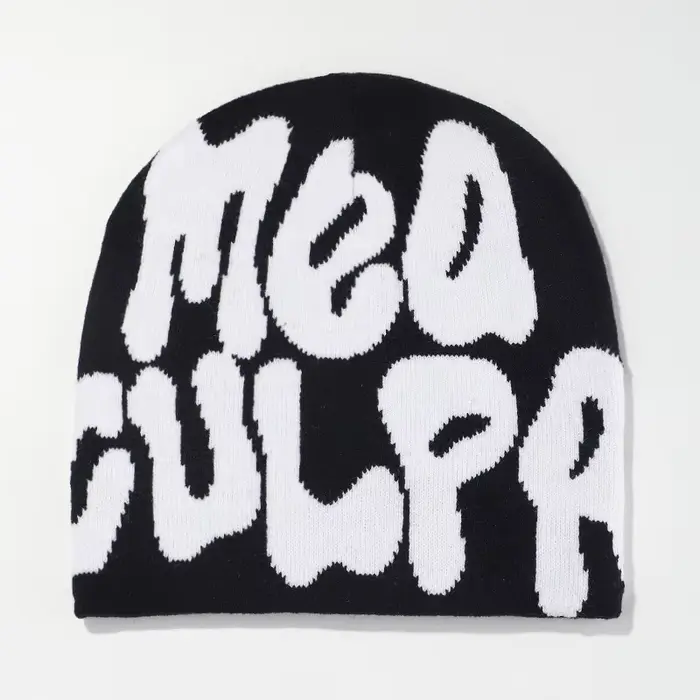 Bonnet Mea Culpa pour Femme, Homme, Couple – Chapeaux Y2K Tendance, Bonnets K-Pop en Laine, Accessoi