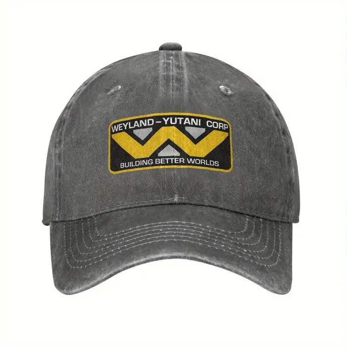 Weyland-Yutani Corp. Casquette de baseball avec logo pour hommes et femmes - Style rétro vintage rég