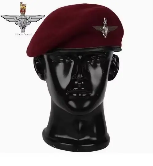 Béret britannique SAS en laine spéciale pour hommes, casquette de printemps