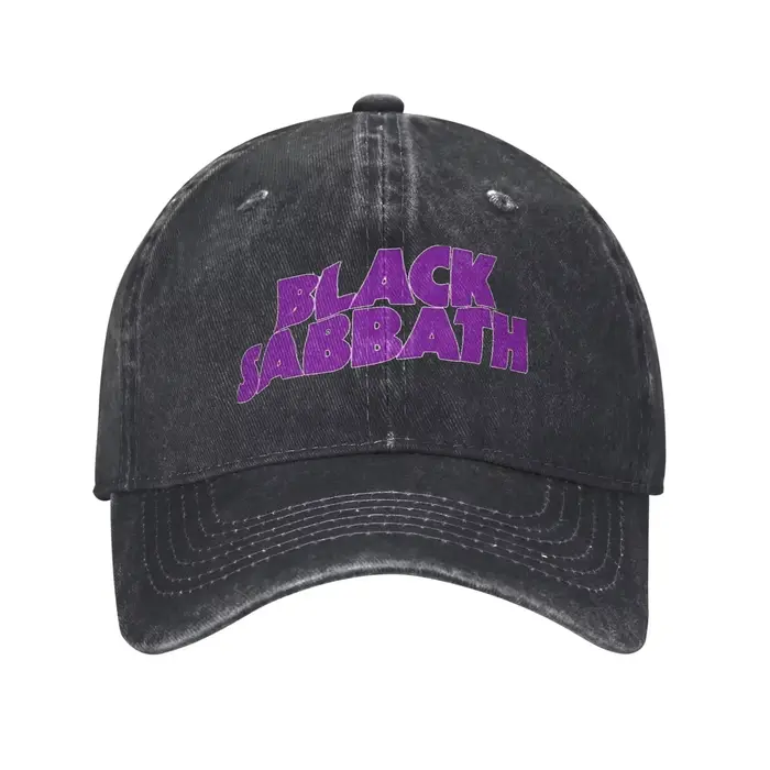 Casquette de baseball Black Sabbath pour hommes et femmes, accessoires pour fans de musique heavy me