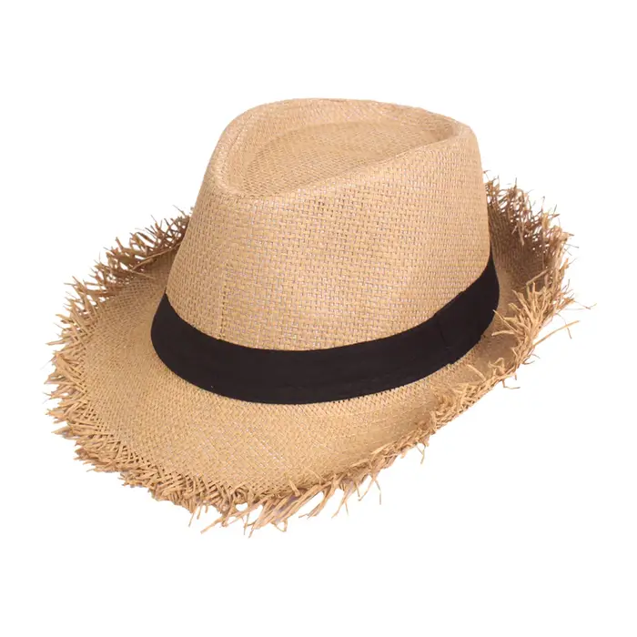 Chapeau de soleil en paille pour hommes et femmes