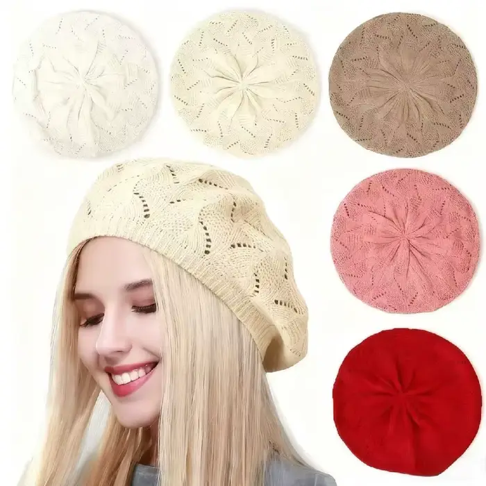 Béret tricoté pour femmes