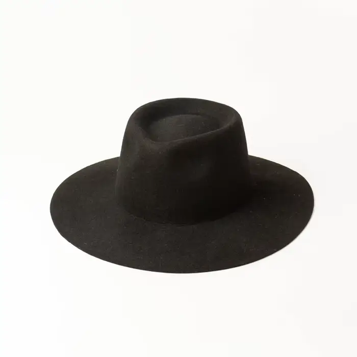 Chapeau Fedora classique en feutre, Panama en laine à large bord pour femmes et hommes, chapeau de C