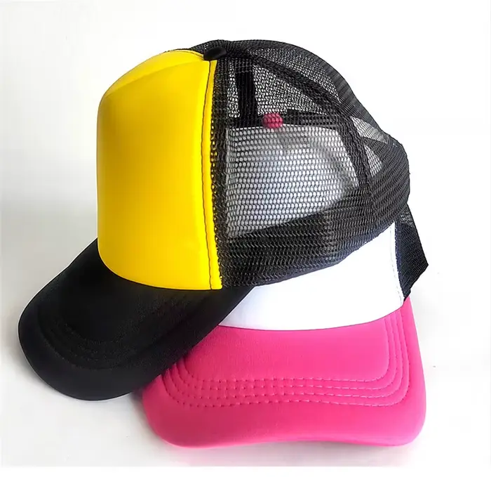 Casquette de camionneur personnalisable en acrylique avec protection solaire réglable pour homme et femme pour activités extérieures et loisirs