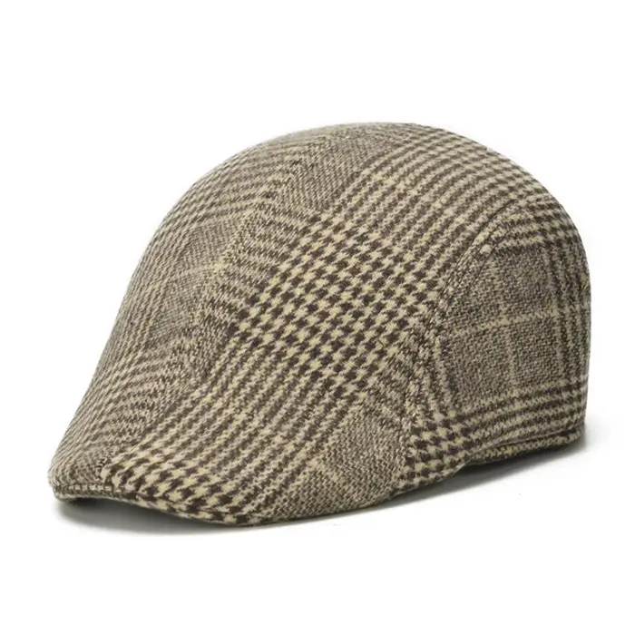 Casquettes octogonales Newsboy rétro pour hommes, chapeaux de peintres britanniques, bérets à chevro