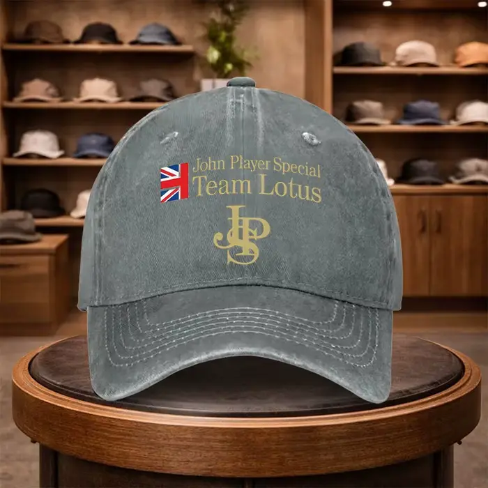 Casquette de baseball imprimée 1 X JPS pour l'équipe Lotus F1, casquette snapback décontractée, casq