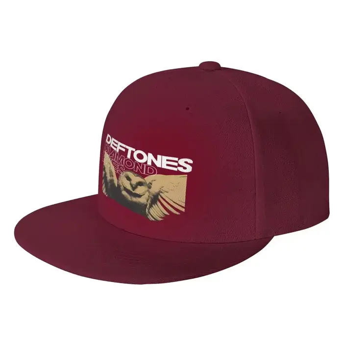 Nouvelle casquette de baseball Deftones Diamond Eyes Sepia Owl pour hommes