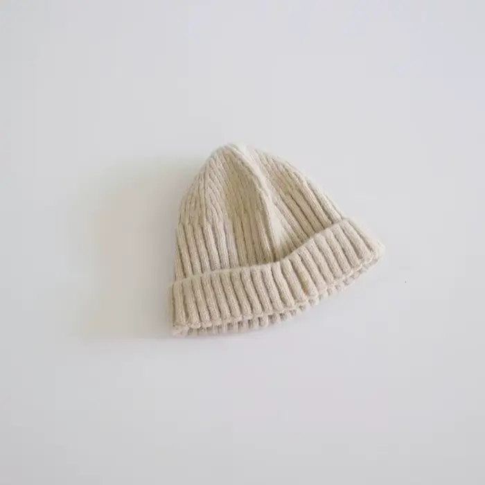 Chapeau chaud d'hiver en laine tricoté pour enfants de 2 à 6 ans, Bonnet en Crochet pour garçons et 