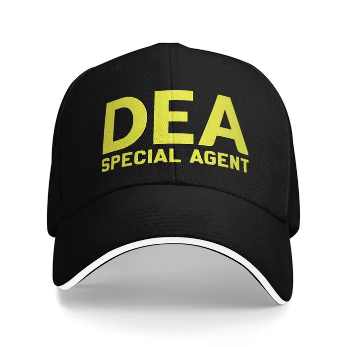 Casquettes de baseball d'été DEA Special Agent Merch pour hommes et femmes, chapeau de camionneur, c