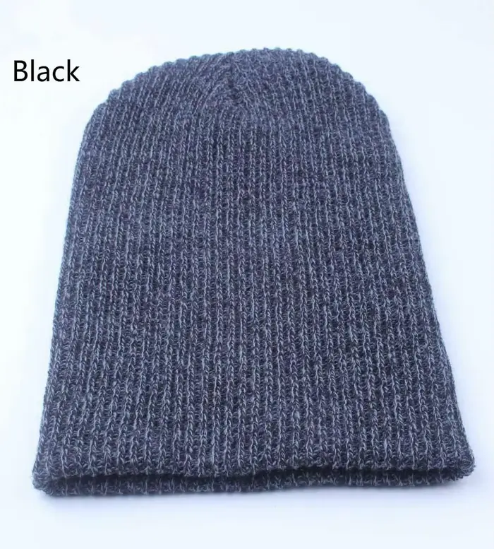 COKK – Bonnet tricoté pour homme et femme, Bonnet d'hiver, bas, Skullies