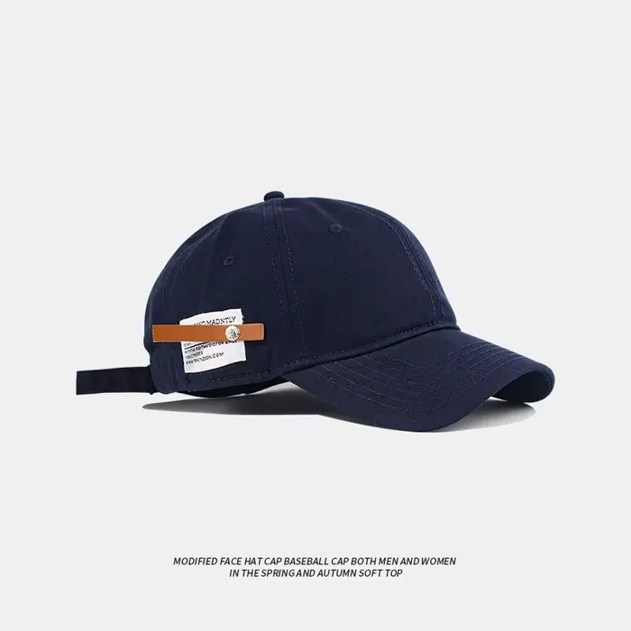 Casquette de baseball pour femme, conception de niche coréenne, solide, document, langue de canard, 