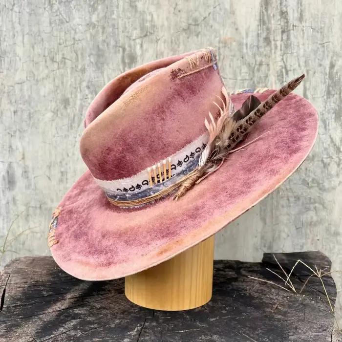 Chapeaux de cowboy vintage en feutre de laine pour hommes et femmes, Fedoras élastiques, chapeau and