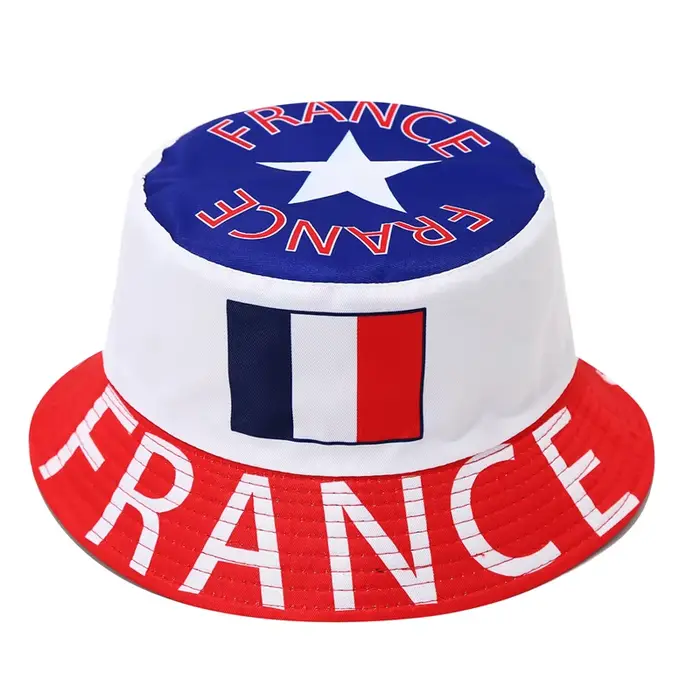 Chapeau Bob Drapeau National des Pays pour Hommes et Femmes, Chapeau de Pêcheur pour Fans de Footbal
