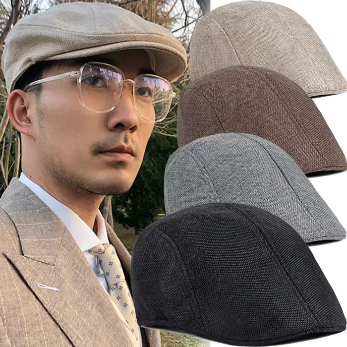Bérets de printemps et d'été pour hommes