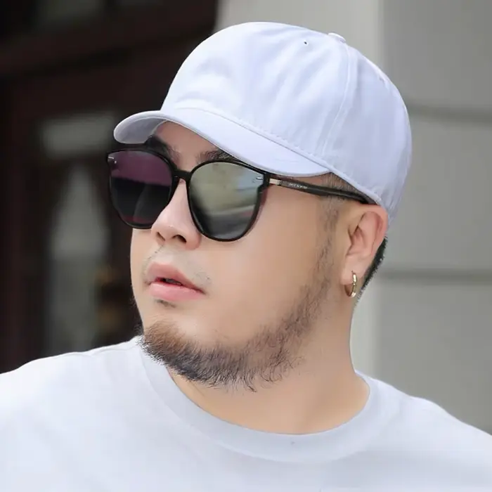 Casquette de baseball visière courte protection solaire coton tendance polyvalente homme femme occasions spéciales
