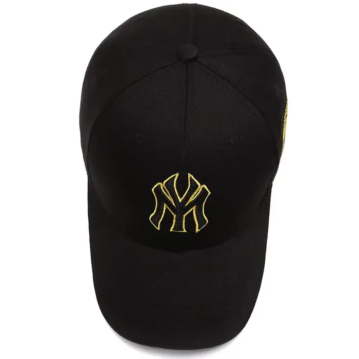 Casquettes Quatre Saisons pour Hommes – Casquette de Baseball Décontractée Noire Tendance Rétro avec Broderie Lettres Brooklyn en Coton Réglable – Chapeau de Soleil Hip Hop