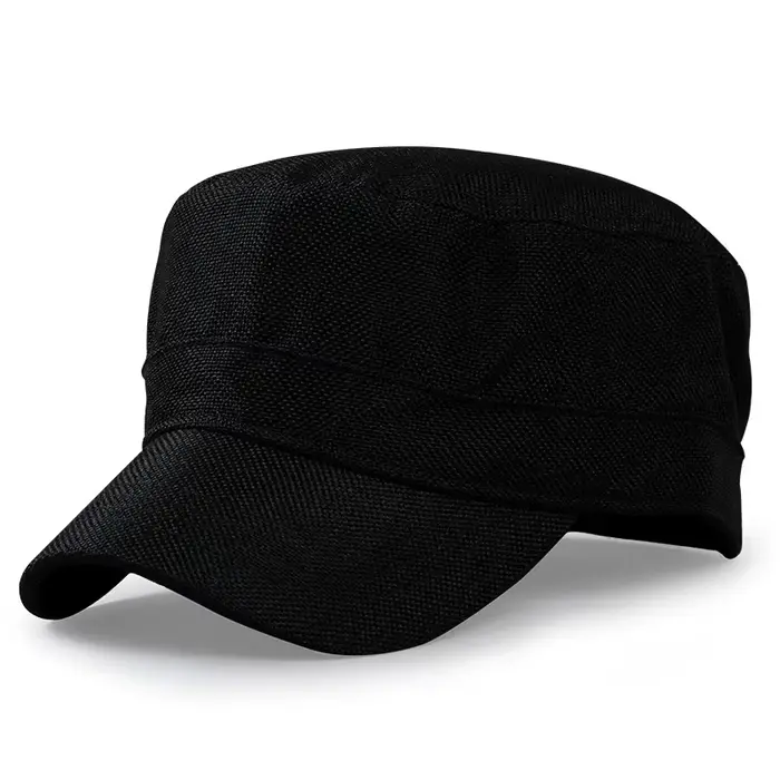 Casquette de cadet d'extérieur en faux lin pour hommes et femmes