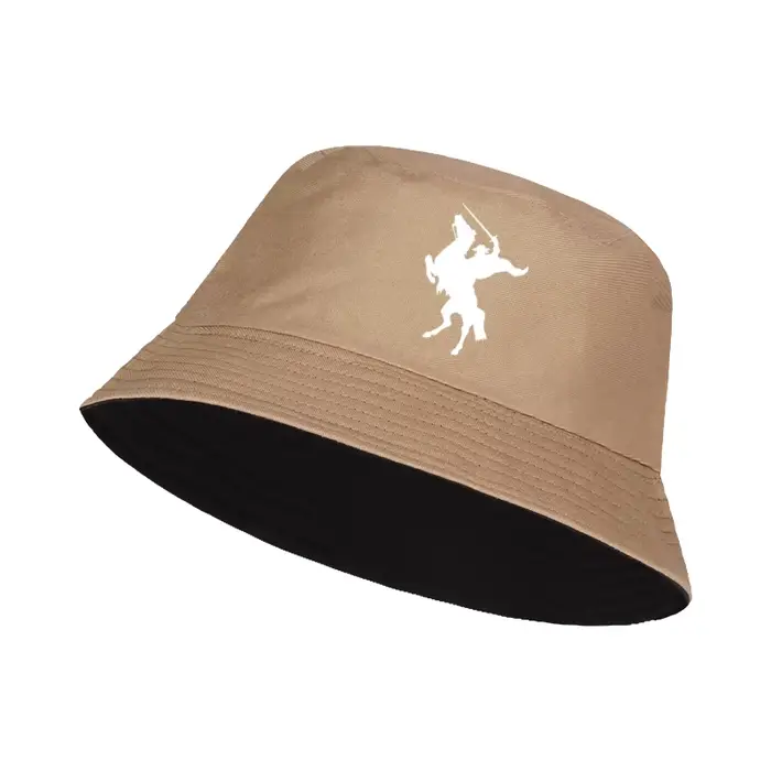 Chapeau Bob Pliable Décontracté avec Imprimé Chevalier et Cheval pour Hommes et Femmes, Idéal pour l