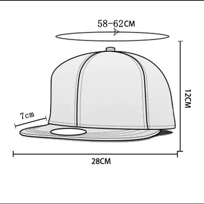 Casquette Gangsters Style LA Casquette de Baseball Unisexe Sport avec Design Géométrique Protection Solaire Taille Réglable Occasions Spéciales