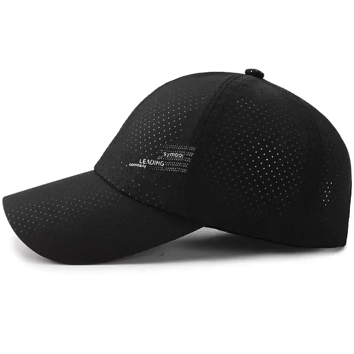 Casquette de baseball en polyester imperméable et respirante avec protection solaire pour hommes et femmes occasions sportives et loisirs en plein air