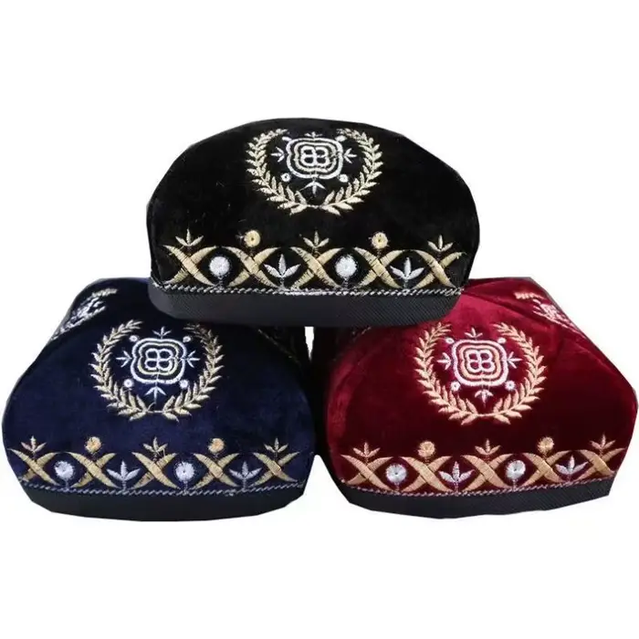 Casquettes ethniques kazakhes pour hommes