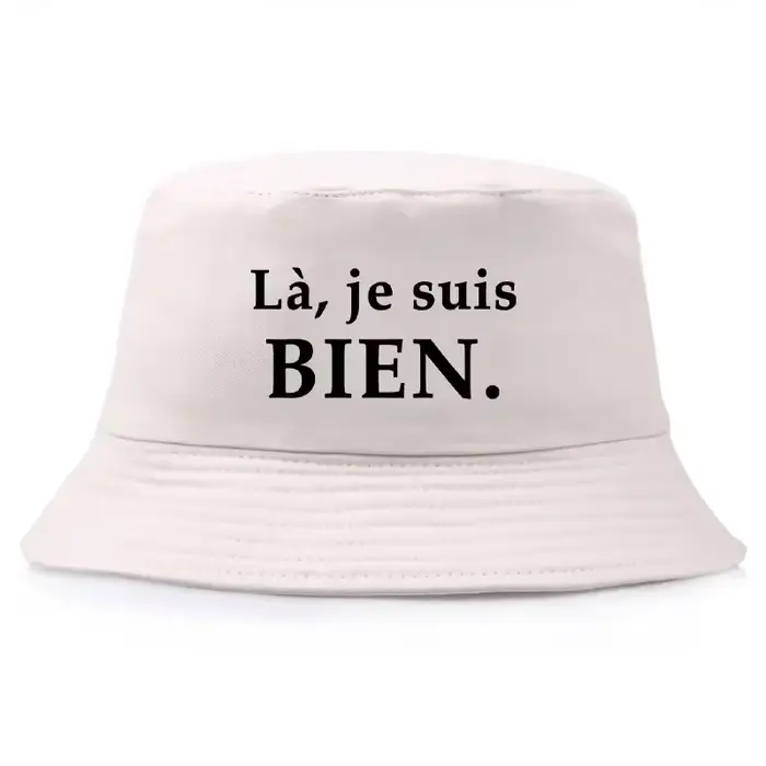 BIEN-Bob Réversible en Coton pour Homme et Femme, Chapeau d'Extérieur, Fille et Garçon, E27
