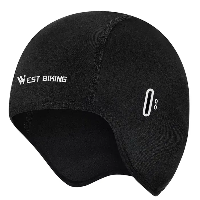 WEST BIKING – casquettes de cyclisme chaudes en polaire, coupe-vent, pour moto, course à pied, oreil