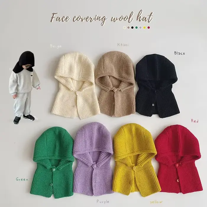 Bonnet tricoté doux et chaud pour bébés filles et garçons, oreillettes, design mignon, adapté pour les activités de plein air, hiver, cadeau idéal pour Noël, anniversaire, baptême