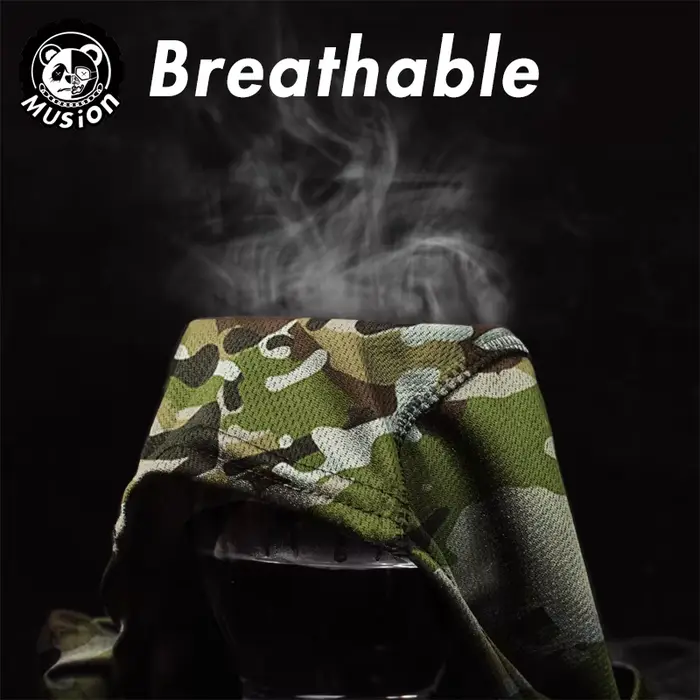 Musion Camouflage chapeau à large bord cagoule ensemble hommes extérieur parasol Boonie casquette pêcheur