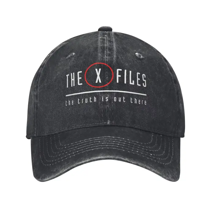 Casquette de Baseball décontractée du film X Files, été, la vérité est là, chapeau de camionneur, ve