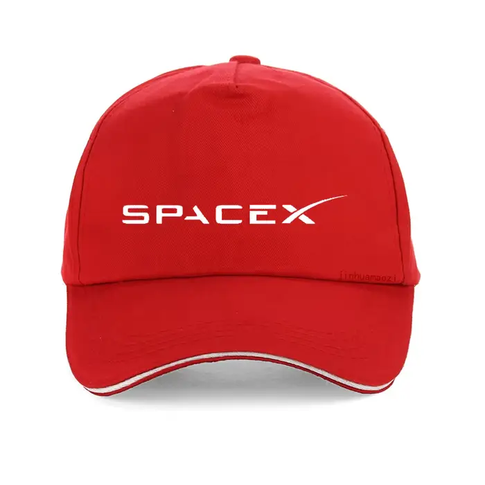 Casquette avec Logo SpaceX pour hommes et femmes