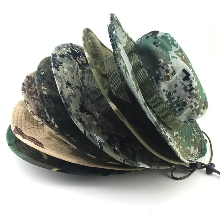 Casquette tactique de Camouflage Boonie seau chapeau casquettes