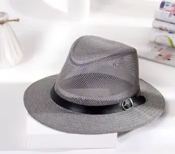 Chapeau britannique DN pour hommes, maille respirante, protection solaire extérieure, chapeau d'été,