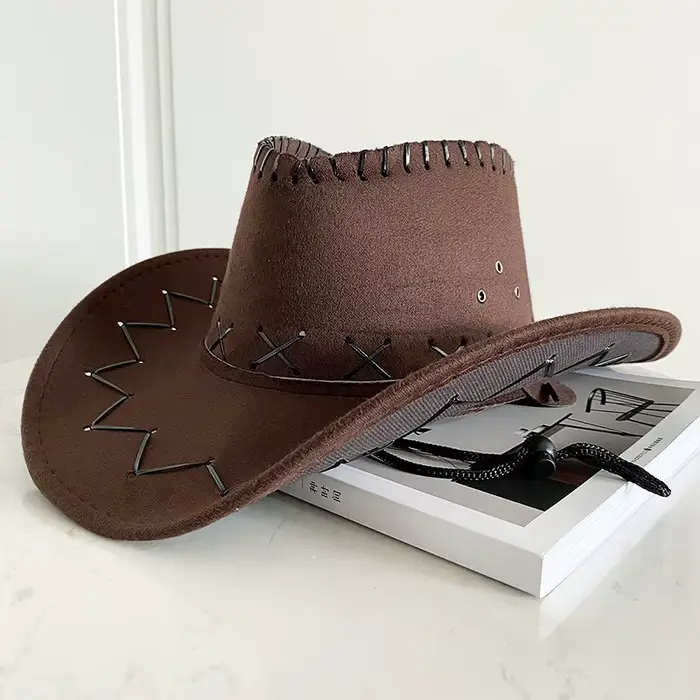 Chapeaux de Cowboy Chapeau Cowgirl Cowboy Chapeau femme mariée Chapeau Cowboy chapeaux Western Style