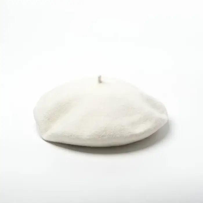 Béret en laine grande taille pour femmes et hommes, bérets blancs de 60cm, chaud, unisexe, chapeau d