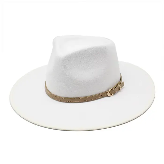 Chapeaux Fedoras en laine pour femmes, kaki, Camel, à large bord, Vintage, robe formelle d'église, c