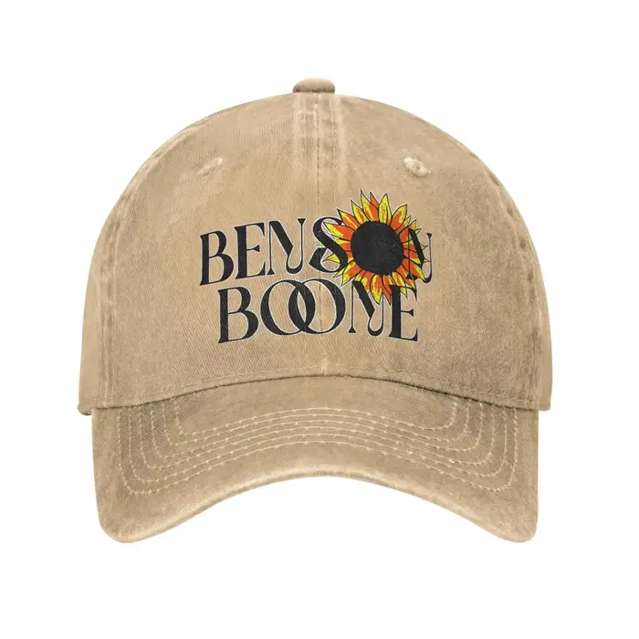 Benson Boone casquettes de Baseball Vintage en détresse Denim chapeaux pour hommes femmes en plein air course réglable