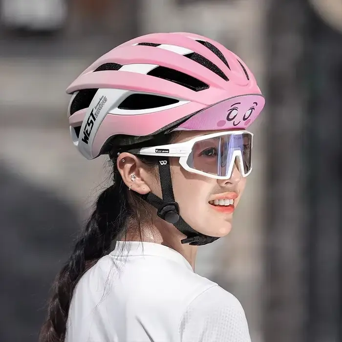 WEST BIKING-Casquettes de cyclisme à bord rabattable