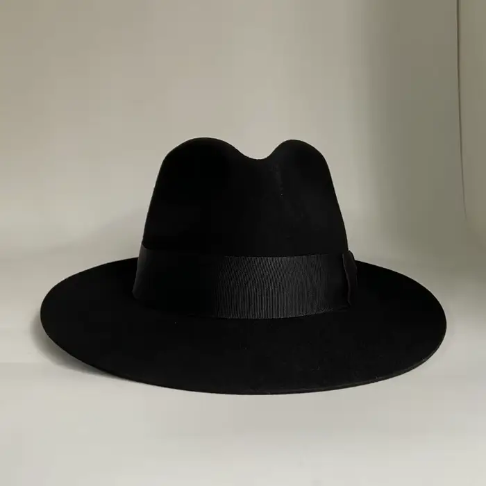 Chapeau classique en feutre 100% laine pour homme, chapeau MJ de père Fedora, Michael Jackson, maîtr