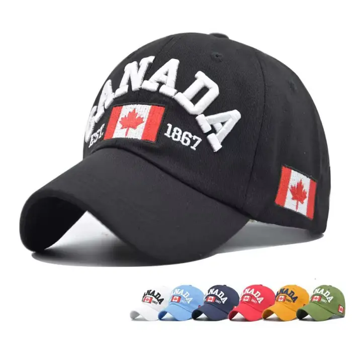 Casquette de baseball en coton et polyester avec lettres, protection solaire, réglable, pour hommes, style sport, printemps et été